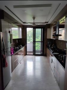 Kitchen Image of 1800 Sq.ft 3 BHK Apartment / Flat for rent in Patel Nagar New Delhi for Rs. 85000