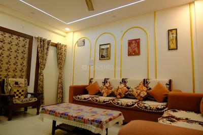 Hall Image of 1100 Sq.ft 3 BHK Apartment / Flat for rent in Alark Residency, Badwai Bhopal for Rs. 27000