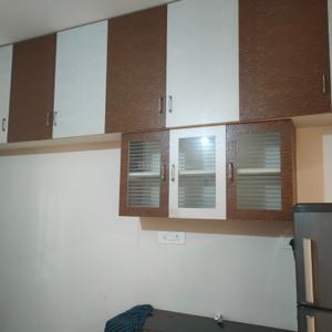 Kitchen Image of 700 Sq.ft 2 BHK Apartment / Flat for rent in Amardeep Heritage Phase II, Sayajipura Vadodara for Rs. 17000