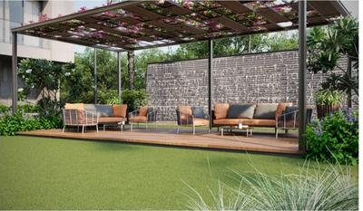 Balcony Image of 3613 Sq.ft 4 BHK Apartment / Flat for sale in Vesu Surat for Rs. 24928704