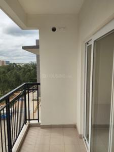 Balcony Image of 1000 Sq.ft 2 BHK Apartment / Flat for rent in Adarsh Greens, Kogilu Bengaluru for Rs. 35000