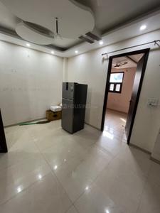 Living Room Image of 580 Sq.ft 2 BHK Builder Floor for rent in Shalimar Bagh New Delhi for Rs. 25000