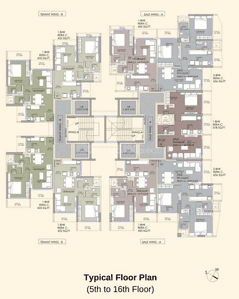 Image of 720 Sq.ft 1.5 BHK Apartment / Flat for sale in Dadar West, Mumbai for Rs. 24500000