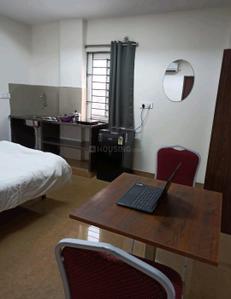 Bedroom Image of 264 Sq.ft 1 RK Apartment / Flat for rent in Sri Satya Sai Ganesha Heights, Serilingampally Hyderabad for Rs. 24000