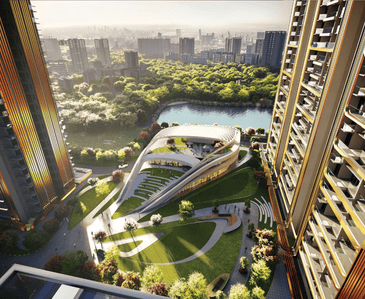 Image of 2400 Sq.ft 4 BHK Apartment / Flat for sale in M3M Crown, Sector 111, Gurgaon for Rs. 37200000