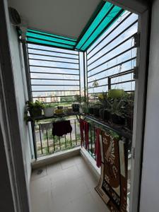 Balcony Image of 960 Sq.ft 2 BHK Apartment / Flat for rent in Gomti Nagar Extension Lucknow for Rs. 25000