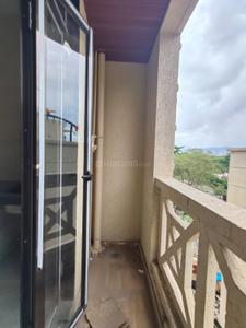 Balcony Image of 745 Sq.ft 2 BHK Apartment / Flat for rent in Serenity Maple Paradise, Sai Samarth Mitra Thane for Rs. 30000