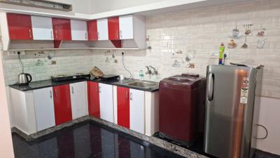 Kitchen Image of 1050 Sq.ft 2 BHK Builder Floor for rent in Hulimavu Bengaluru for Rs. 28000