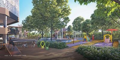 Image of 1453 Sq.ft 3 BHK Apartment / Flat for sale in Nirman Cosmopolis, Tathawade, Pune for Rs. 12500000