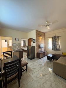 Hall Image of 1000 Sq.ft 1 BHK Apartment / Flat for rent in Scheme 78 Indore for Rs. 17500