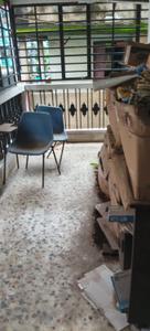 Balcony Image of 1200 Sq.ft 3 BHK Apartment / Flat for rent in Nagerbazar Kolkata for Rs. 30000