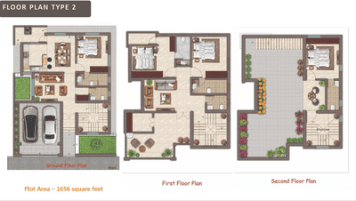 Image of 2787 Sq.ft 4 BHK Villa for sale in Phulnakhara, Cuttack for Rs. 20902500
