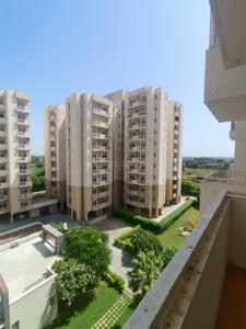 Balcony Image of 1600 Sq.ft 3 BHK Apartment / Flat for rent in Om Shree Platinum, Tajganj Agra for Rs. 25000