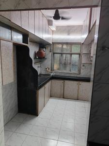 Kitchen Image of 650 Sq.ft 1 BHK Apartment / Flat for rent in Borivali West Mumbai for Rs. 40000