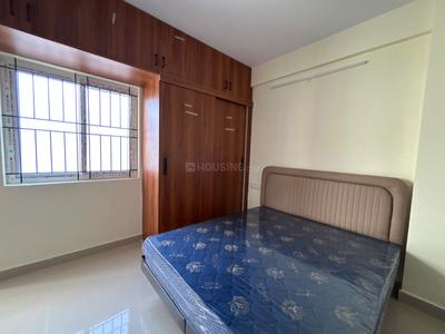 Bedroom Image of 550 Sq.ft 1 BHK Builder Floor for rent in Munnekollal Bengaluru for Rs. 25000