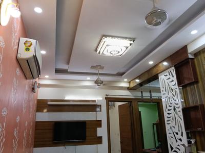 Living Room Image of 1400 Sq.ft 3 BHK Builder Floor for rent in Indirapuram Ghaziabad for Rs. 37000