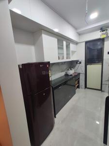 Kitchen Image of 626 Sq.ft 2 BHK Apartment / Flat for rent in Bhoomi Acres, Hiranandani Estate Thane for Rs. 45000