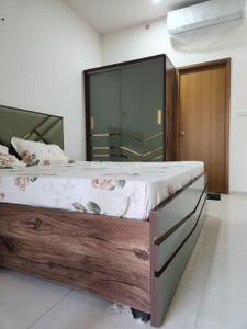 Bedroom Image of 1000 Sq.ft 2 BHK Apartment / Flat for rent in Sobha Dream Heights, Gujarat International Finance Tec City Gandhinagar for Rs. 40000
