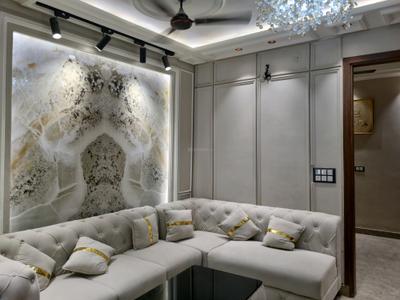 Living Room Image of 800 Sq.ft 3 BHK Apartment / Flat for sale in S K The Sunrise Homes, Dwarka Mor New Delhi for Rs. 5000003