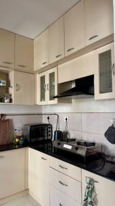 Kitchen Image of 1300 Sq.ft 2 BHK Apartment / Flat for rent in Mahaveer Ranches Phase II, Parappana Agrahara Bengaluru for Rs. 48000