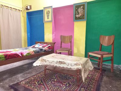 Bedroom Image of 600 Sq.ft 1 BHK Builder Floor for rent in Daraganj Allahabad for Rs. 8000