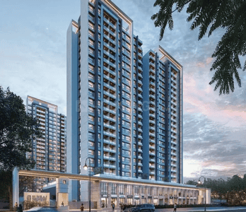 Image of 828 Sq.ft 1 BHK Apartment / Flat for sale in Sunraj Solitaire, Dombivli East, Thane for Rs. 4500000