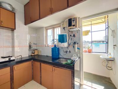 Kitchen Image of 950 Sq.ft 2 BHK Apartment / Flat for sale in Akota Vadodara for Rs. 2800000