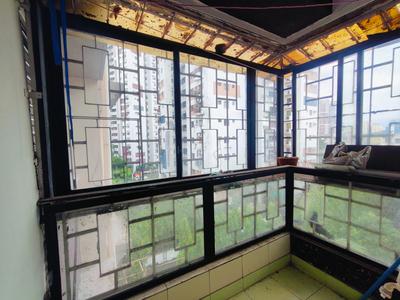 Balcony Image of 1109 Sq.ft 2 BHK Apartment / Flat for sale in Hiland Park, Santoshpur Kolkata for Rs. 7500000