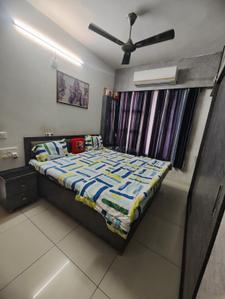 Bedroom Image of 800 Sq.ft 3 BHK Apartment / Flat for rent in Rajyash Reeva, Vishala Ahmedabad for Rs. 25000