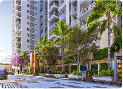 Image of 1250 Sq.ft 2 BHK Apartment / Flat for sale in Kollur, Hyderabad for Rs. 8000000