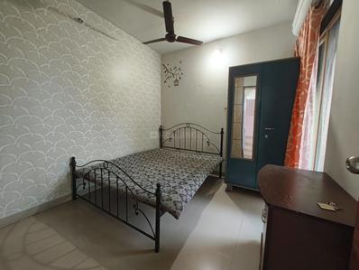 Bedroom Image of 760 Sq.ft 1.5 BHK Apartment / Flat for rent in Gajra Bhoomi Gardenia 1, Kalamboli Navi Mumbai for Rs. 25000