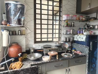 Kitchen Image of 738 Sq.ft 1 BHK Apartment / Flat for sale in AB Vrundavan Skyline, Vastral Ahmedabad for Rs. 2500000