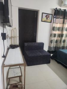 Hall Image of 825 Sq.ft 1 BHK Apartment / Flat for sale in Giriraj Shri Krishna Sharanam, Chaitanya Vihar Vrindavan for Rs. 8500000