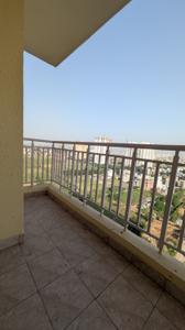 Balcony Image of 1039 Sq.ft 2 BHK Apartment / Flat for rent in Rise Organic Ghar, Lal Kuan Ghaziabad for Rs. 18000