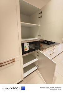 Kitchen Image of 955 Sq.ft 1 BHK Apartment / Flat for rent in Aryanparv Aarambh, Ujala Circle Ahmedabad for Rs. 26000