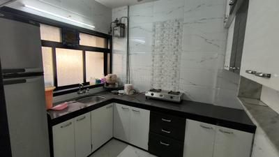 Kitchen Image of 651 Sq.ft 2 BHK Apartment / Flat for sale in Thane West Thane for Rs. 17000000