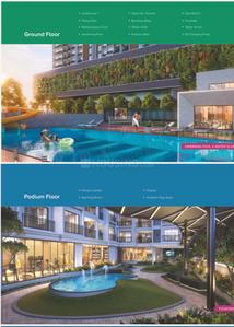 Image of 1020 Sq.ft 2 BHK Apartment / Flat for sale in Ace Ayodhya, Thergaon, Pune for Rs. 10000000