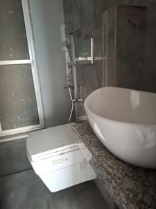 Common Bathroom Image of 900 Sq.ft 2 BHK Apartment / Flat for sale in Metro Satyam Queens Necklace, Taloja Navi Mumbai for Rs. 8000000
