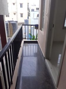 Balcony Image of 500 Sq.ft 1 BHK Apartment / Flat for rent in Basavanagar Bengaluru for Rs. 20000