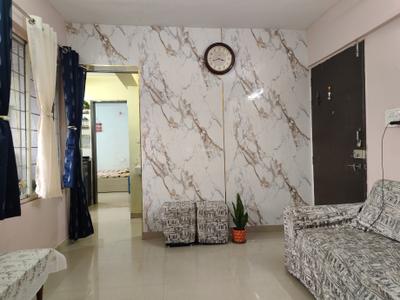 Living Room Image of 620 Sq.ft 1 BHK Apartment / Flat for sale in Mayuri Optimum, Pisoli Pune for Rs. 3300000
