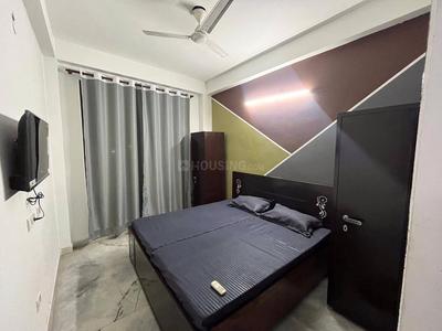 Bedroom Image of 1200 Sq.ft 2 RK Builder Floor for rent in DLF Phase 1 Gurgaon for Rs. 34000