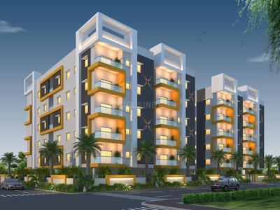 Image of 1800 Sq.ft 3 BHK Apartment / Flat for sale in Mahathi Jaswitha Cyber Nest D, Kondapur, Hyderabad for Rs. 13800000