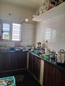 Kitchen Image of 550 Sq.ft 1 BHK Builder Floor for rent in New Tippasandra Bengaluru for Rs. 25000