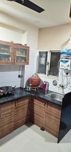 Kitchen Image of 700 Sq.ft 3 BHK Apartment / Flat for sale in Shree The Mark Phase 1, Bill Vadodara for Rs. 2700000