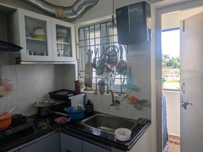 Kitchen Image of 1028 Sq.ft 3 BHK Apartment / Flat for rent in Sholinganallur Chennai for Rs. 35000