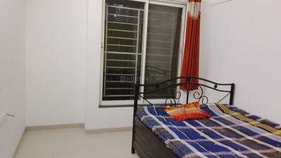 Bedroom Image of 750 Sq.ft 2 BHK Apartment / Flat for rent in JKG Purvarang, Wagholi Pune for Rs. 20000