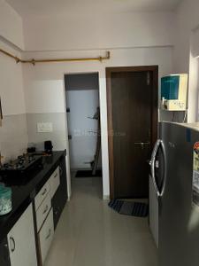 Kitchen Image of 1100 Sq.ft 2 BHK Apartment / Flat for rent in Adani Elysium, Shantigram Ahmedabad for Rs. 25000
