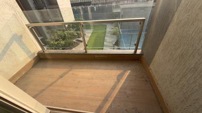 Balcony Image of 1200 Sq.ft 2 BHK Apartment / Flat for rent in L And T Seawoods Residences, Seawoods Navi Mumbai for Rs. 78000