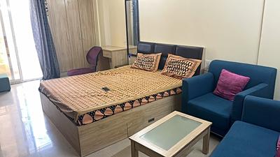 Living Room Image of 400 Sq.ft 1 BHK Apartment / Flat for rent in Supertech Ecociti, Sector 137 Noida for Rs. 20000