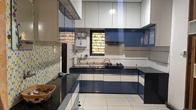 Kitchen Image of 1450 Sq.ft 3 BHK Apartment / Flat for rent in Vadsar Vadodara for Rs. 25000